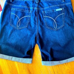 Calvin Klein Boyfriend Denim Shorts